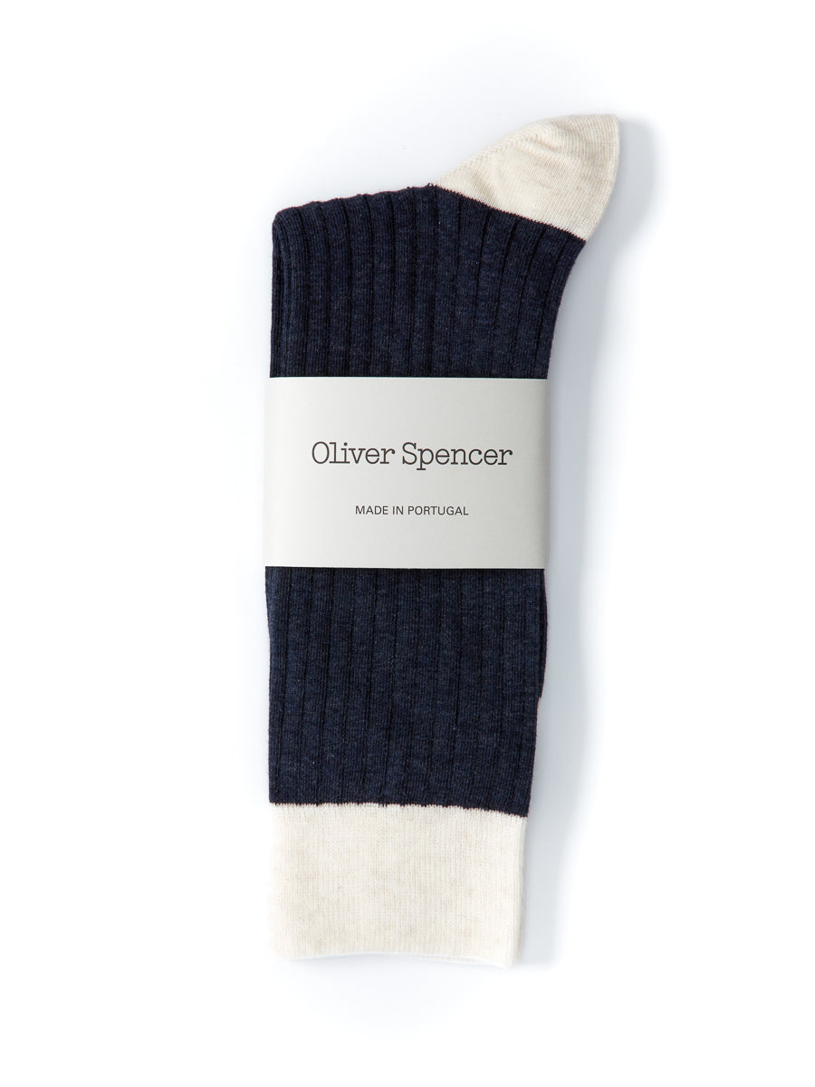 Miller Socks Bridge Navy