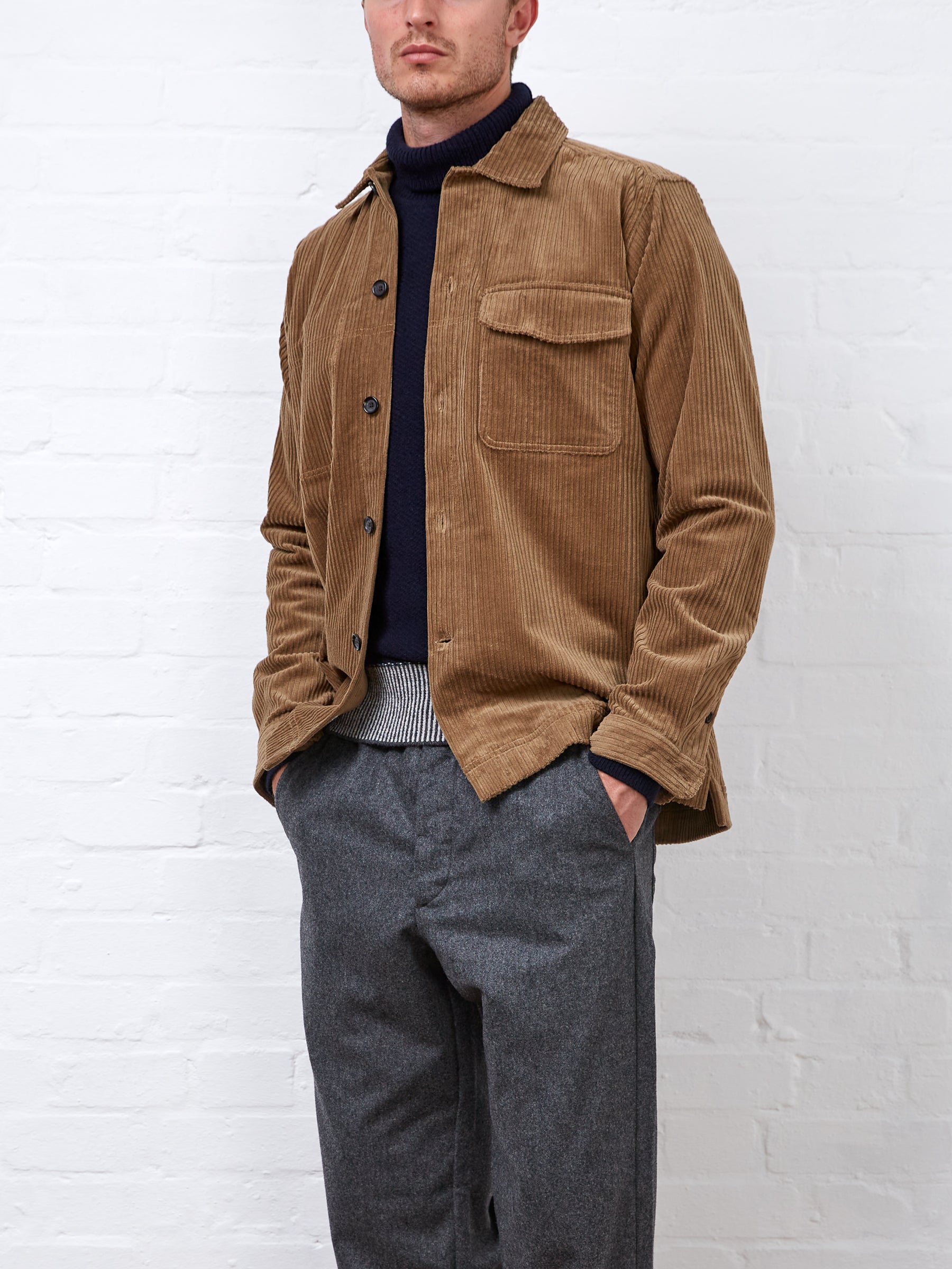 Killard Jacket Deakin Cord Beige