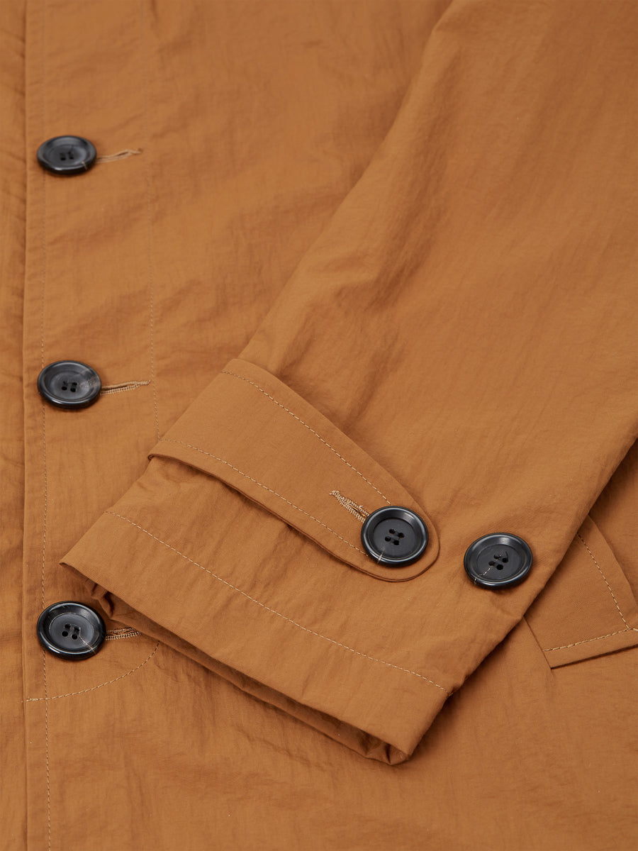 Oliver Spencer Grandpa Raincoat Pino Ochre