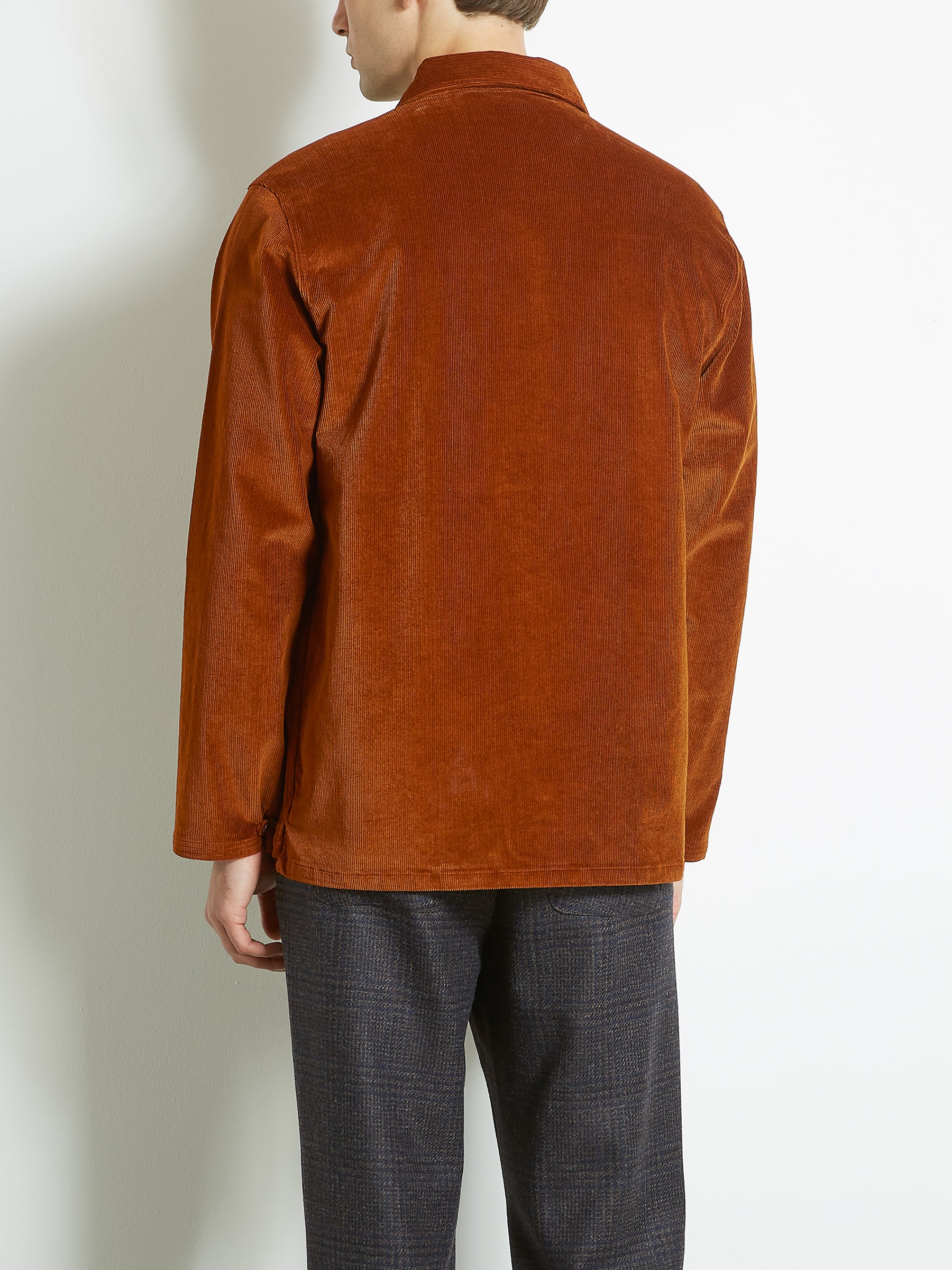 Hockney Shirt Jacket Penton Cord Light Rust