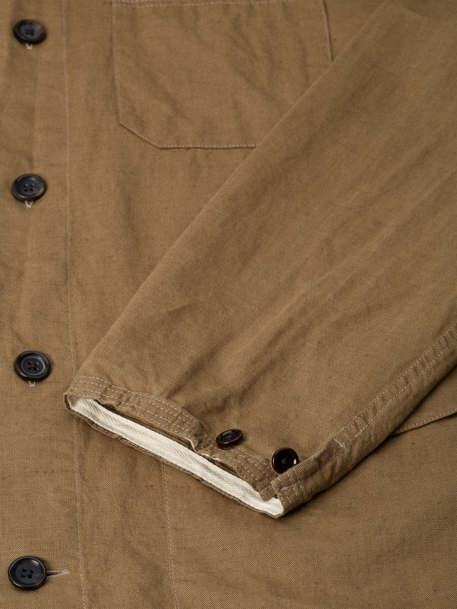 Hockney Shirt Jacket Linton Tobacco