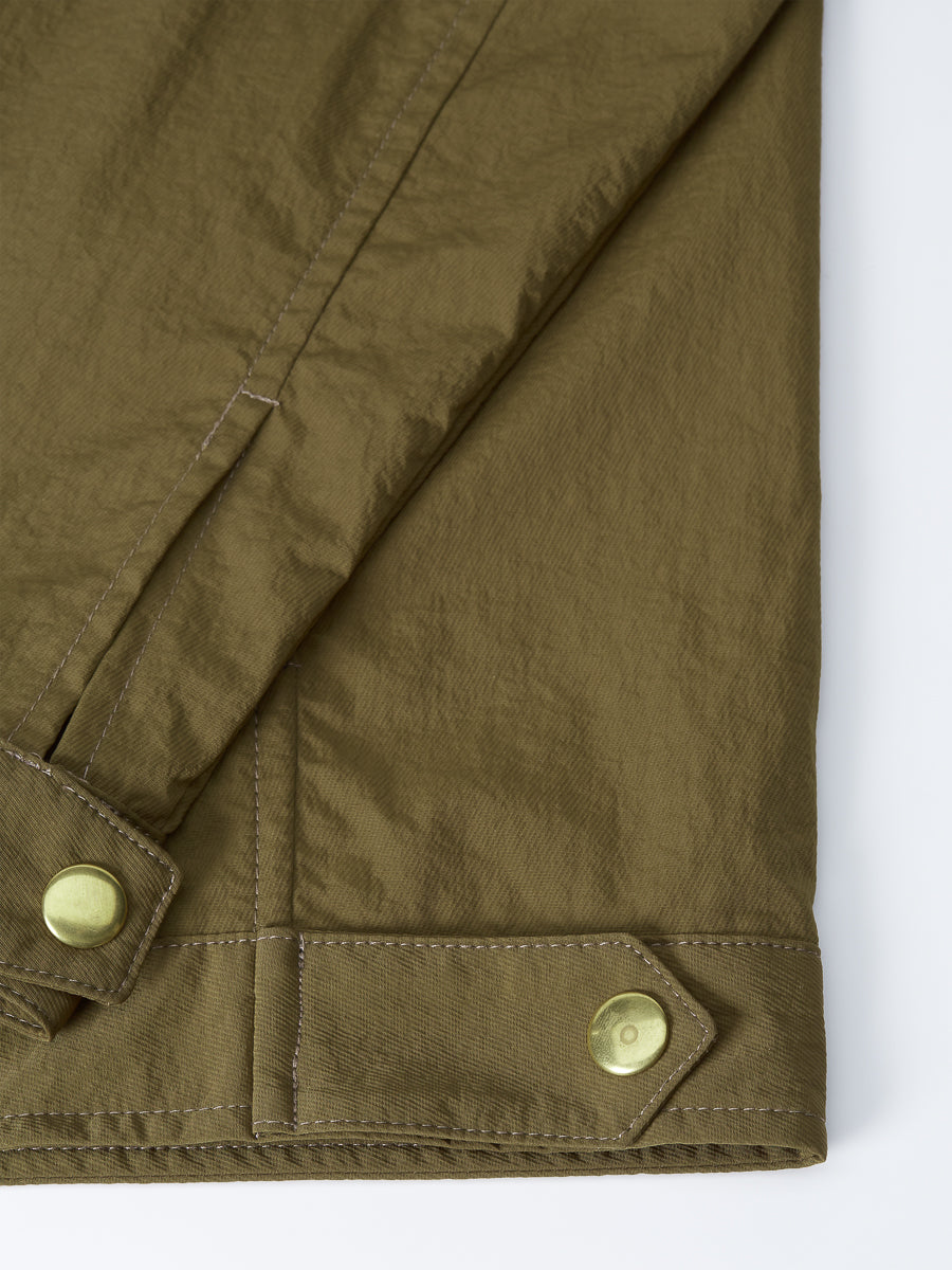 Hooded Ventnor Jacket Bickerton Dark Olive
