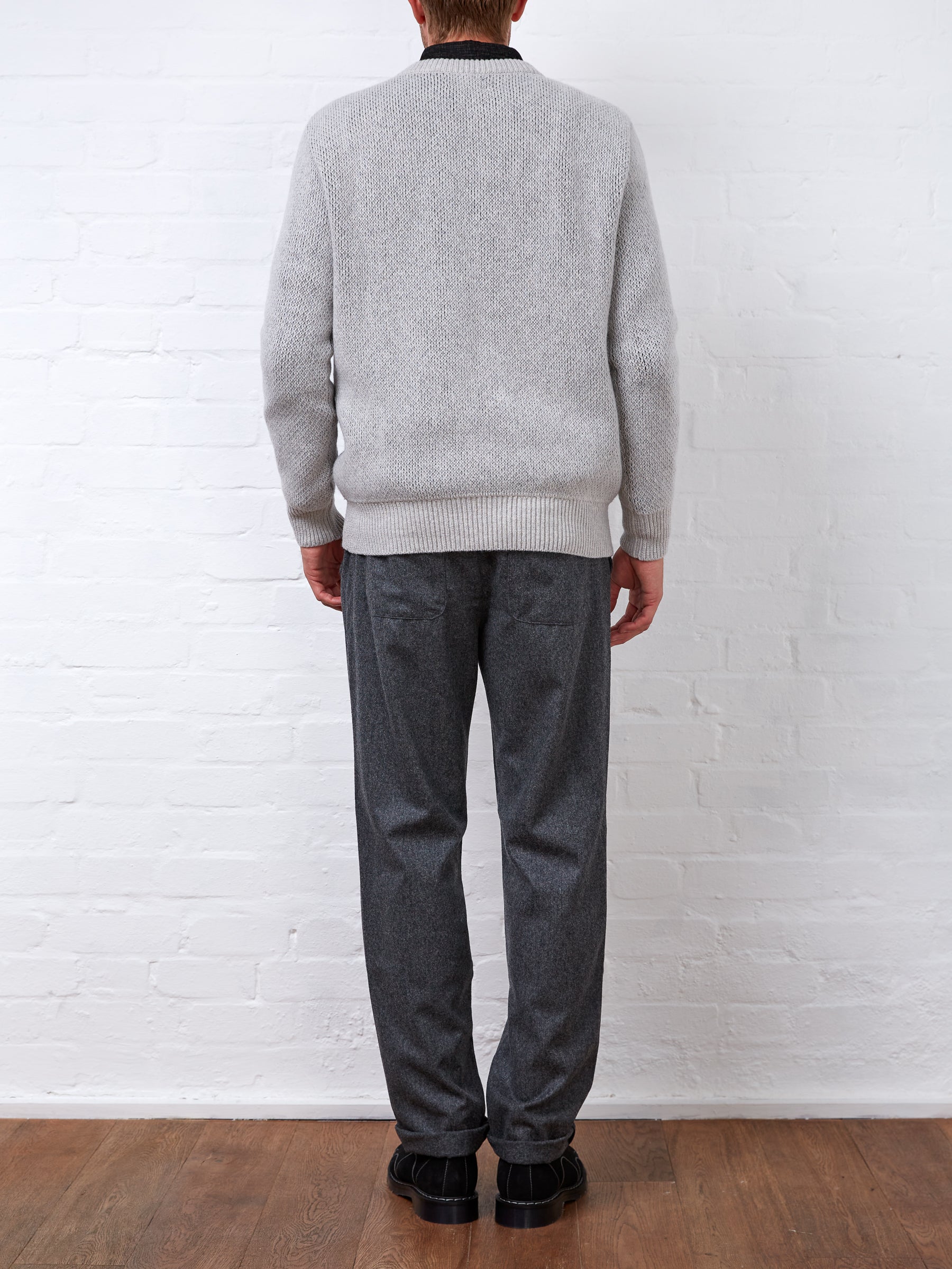 Blenheim Jumper Milroy Light Grey