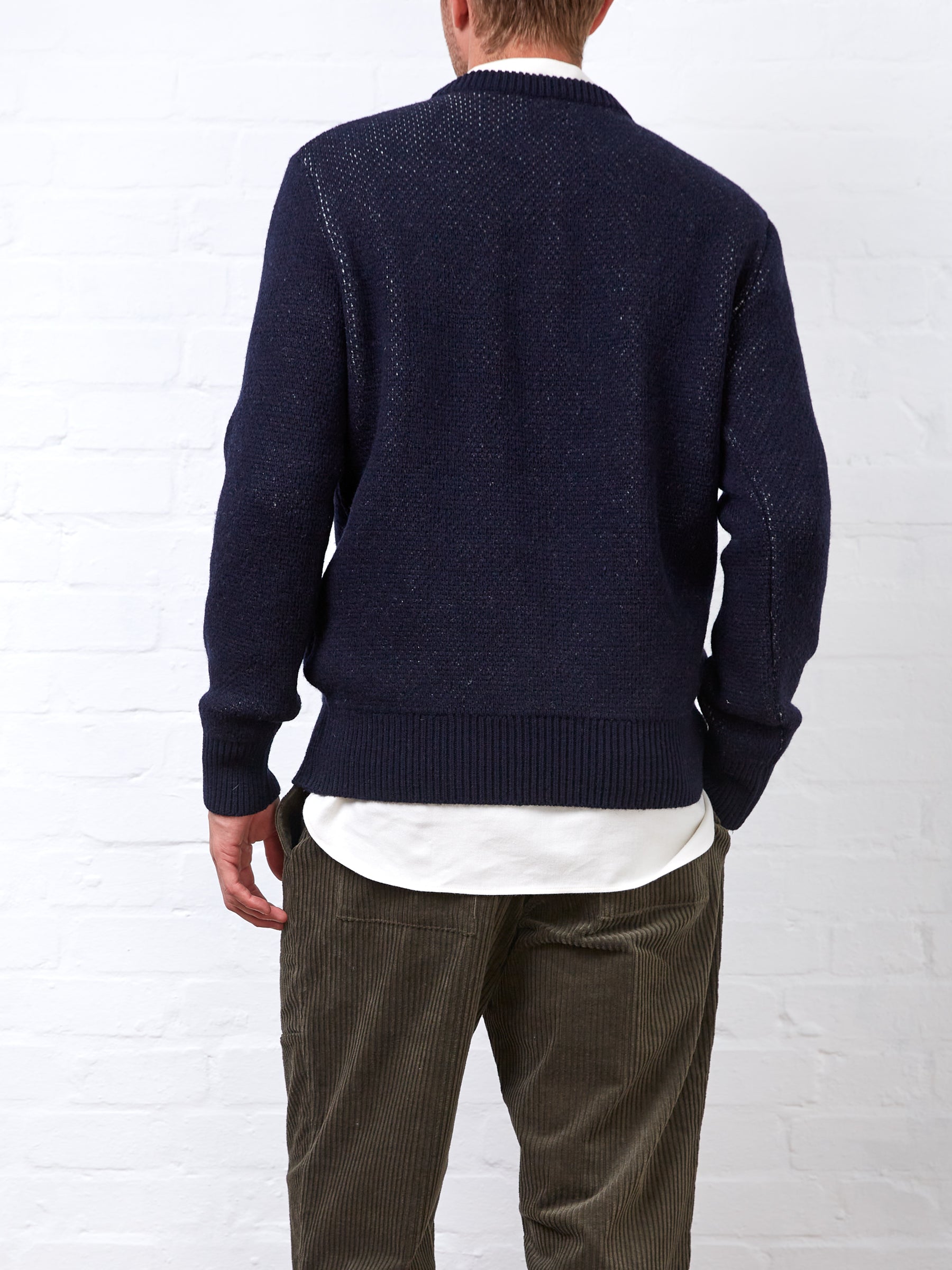 Blenheim Jumper Milroy Navy