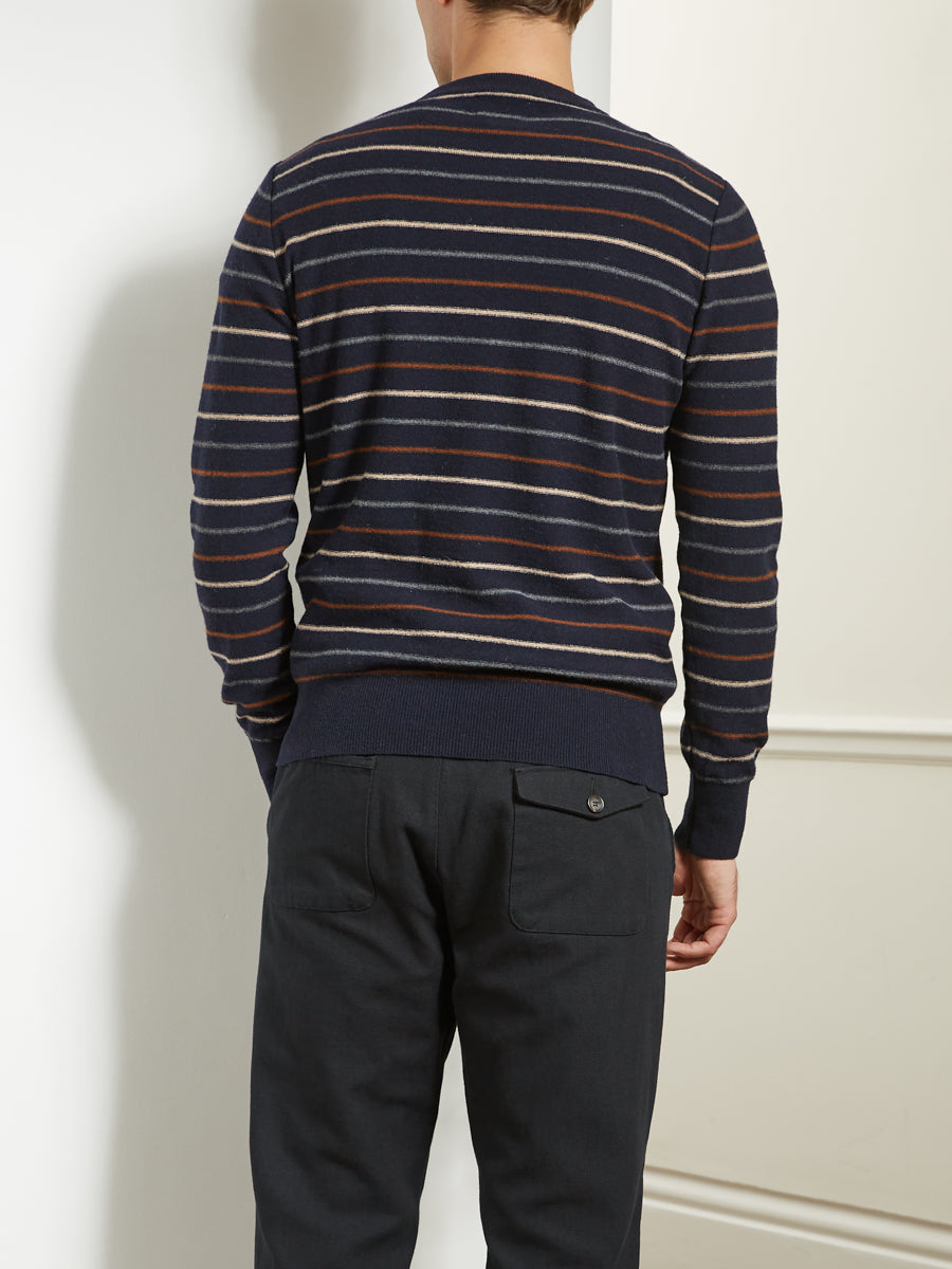 Blenheim Jumper Sierra Navy/Ginger