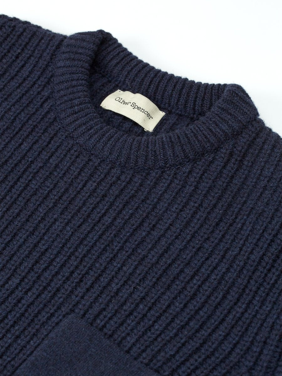 Blenheim Jumper Birling Navy