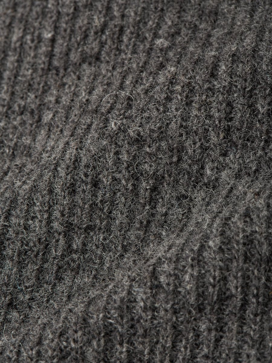 Aran Cardigan Irvine Charcoal/Multi