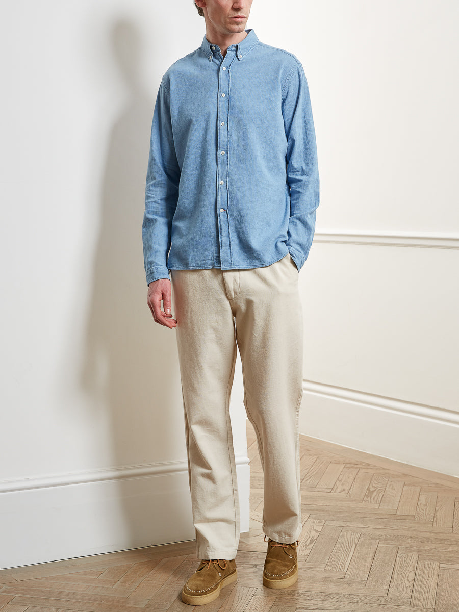 Brook Shirt Kildale Indigo Light