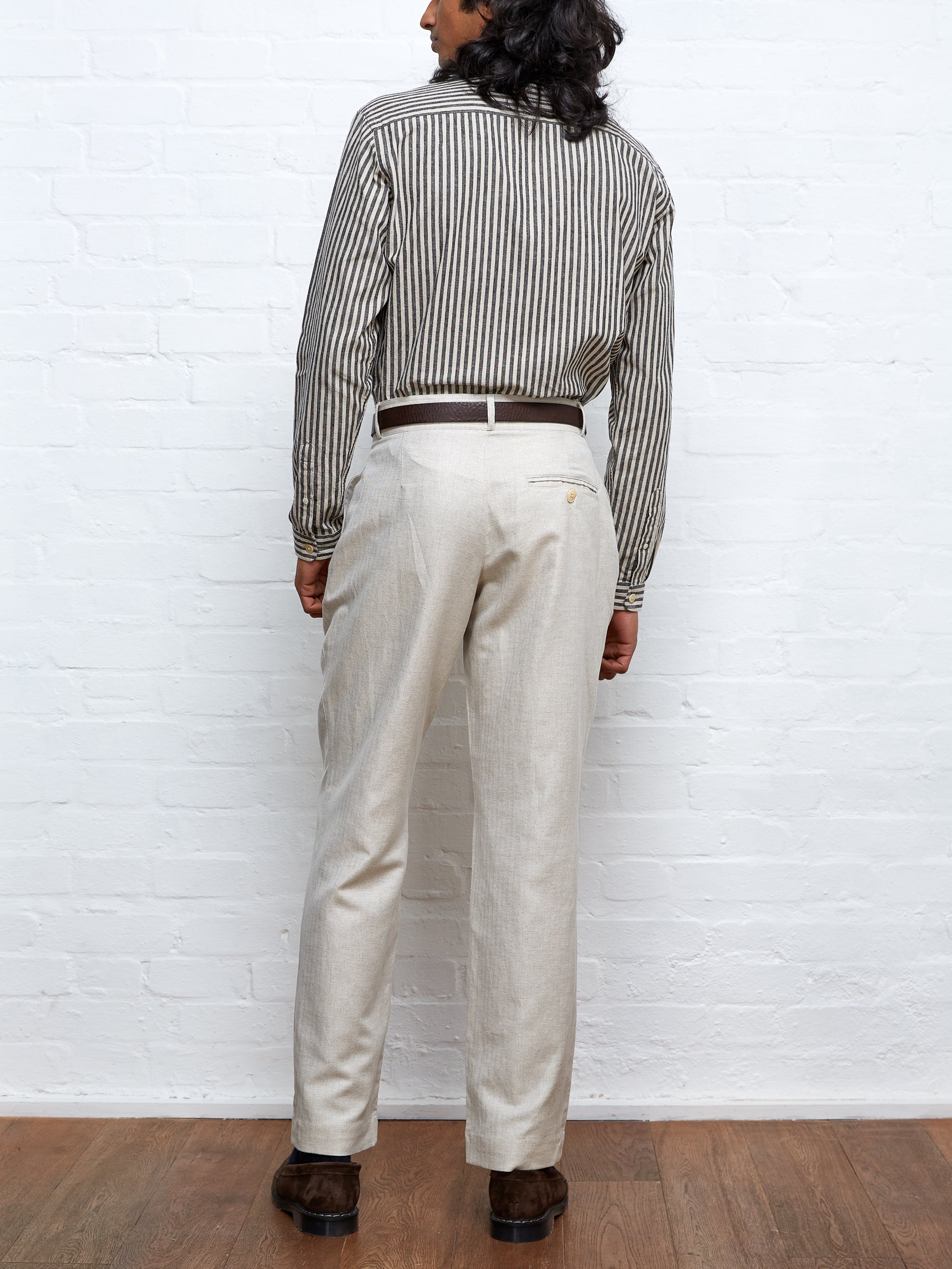 New York Special Shirt Elliot Cream/Charcoal