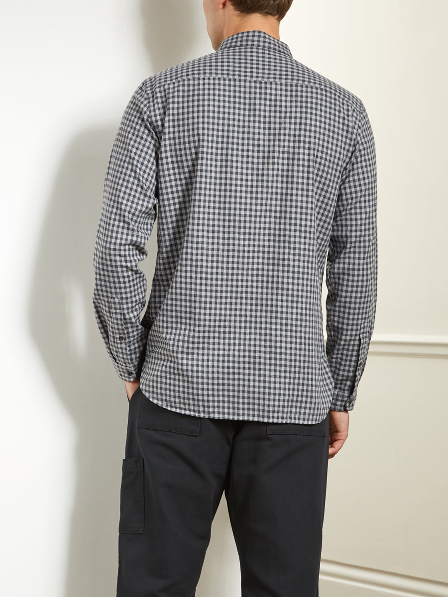 Clerkenwell Tab Shirt Cora Grey