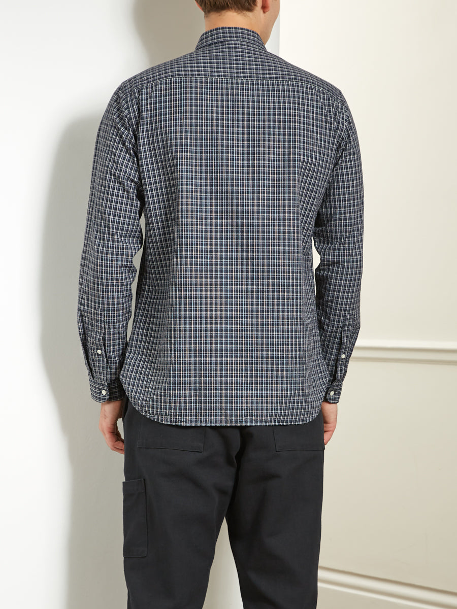 Clerkenwell Tab Shirt Ortiz Navy