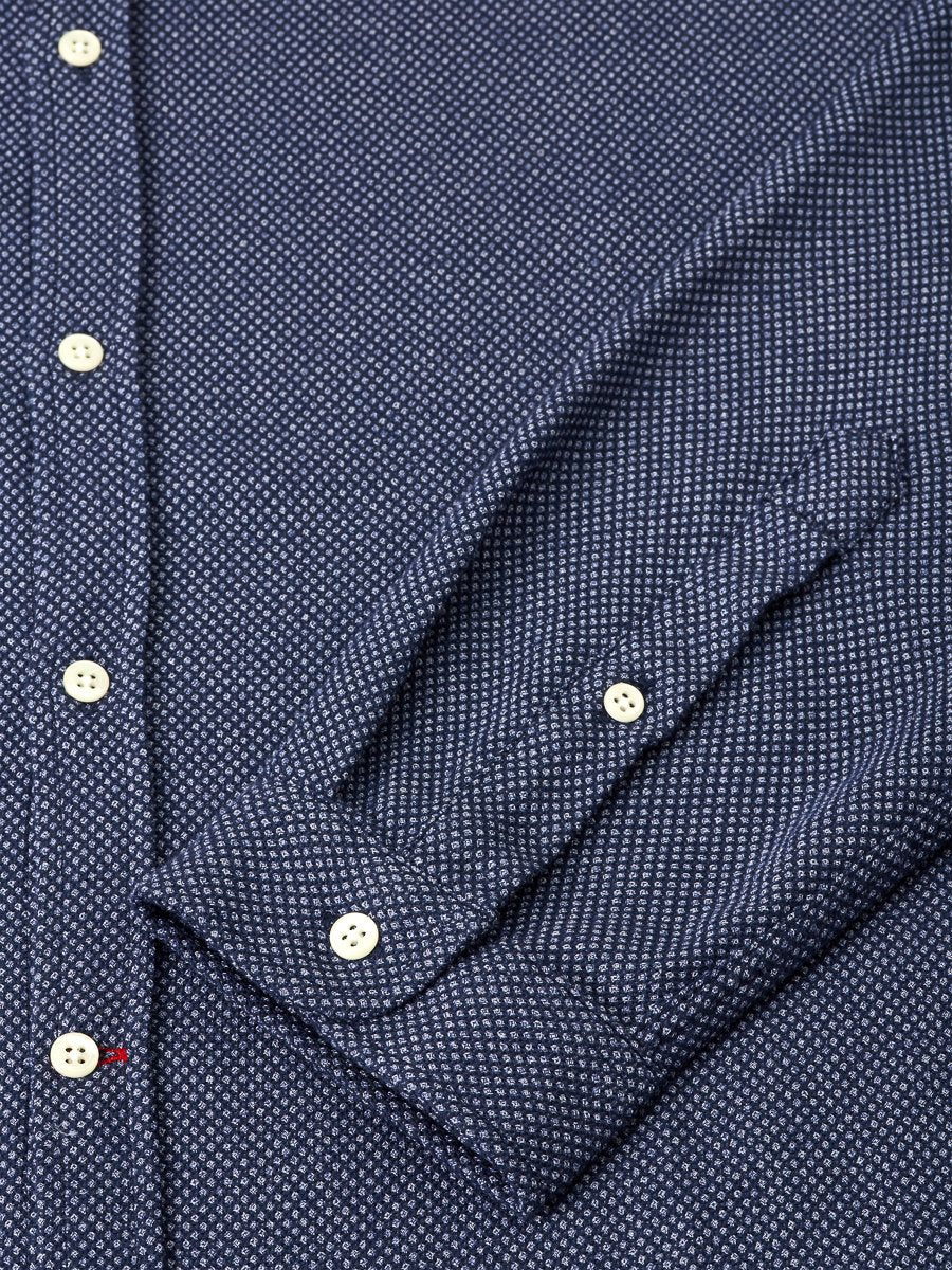 Clerkenwell Tab Shirt Smith Blue