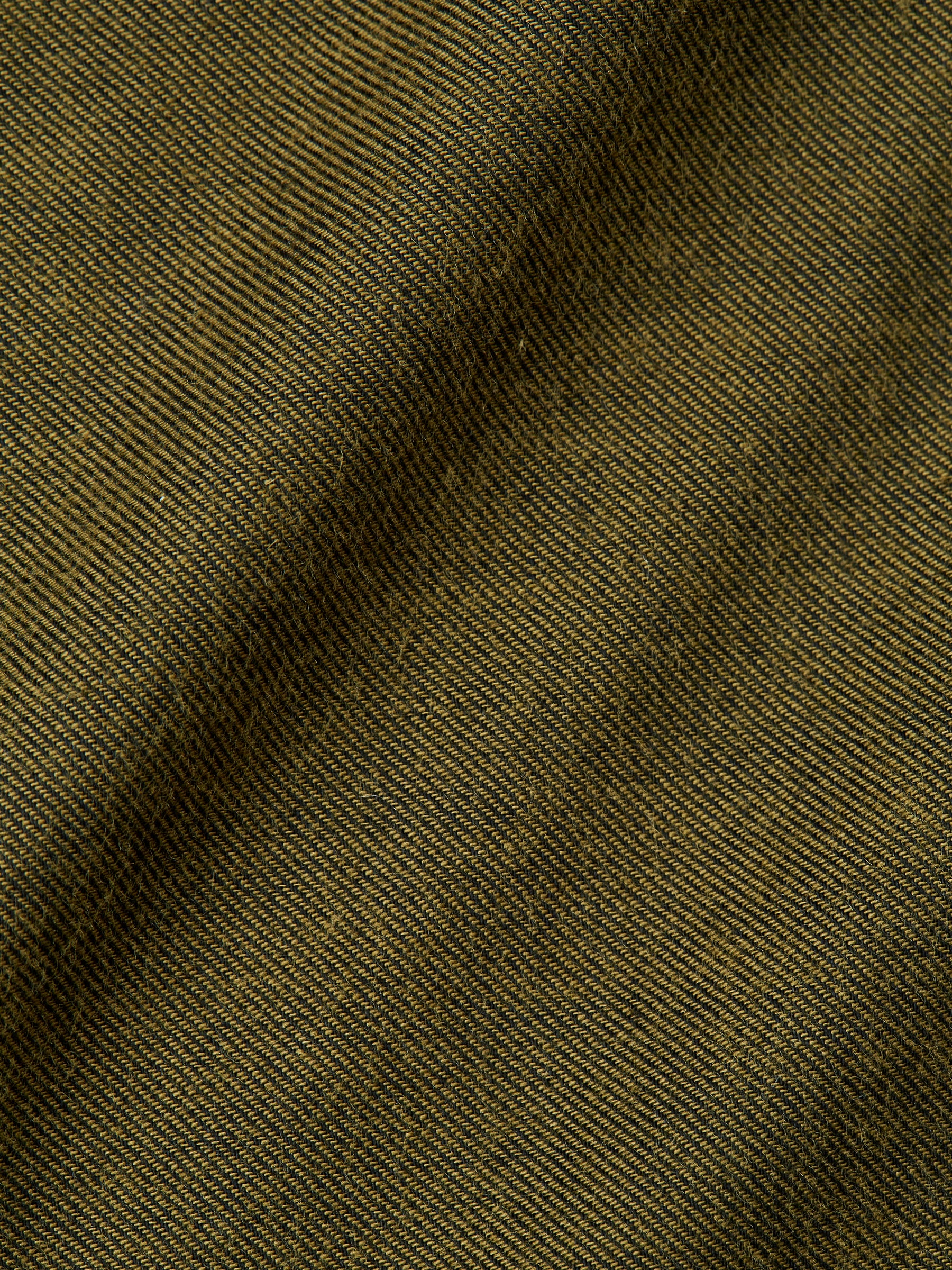 Clerkenwell Tab Shirt Stein Moss Green