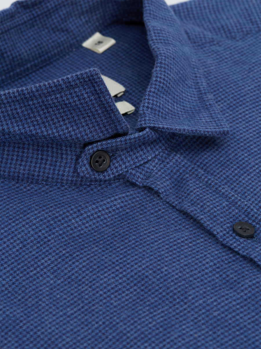 Clerkenwell Tab Shirt Pippen Blue