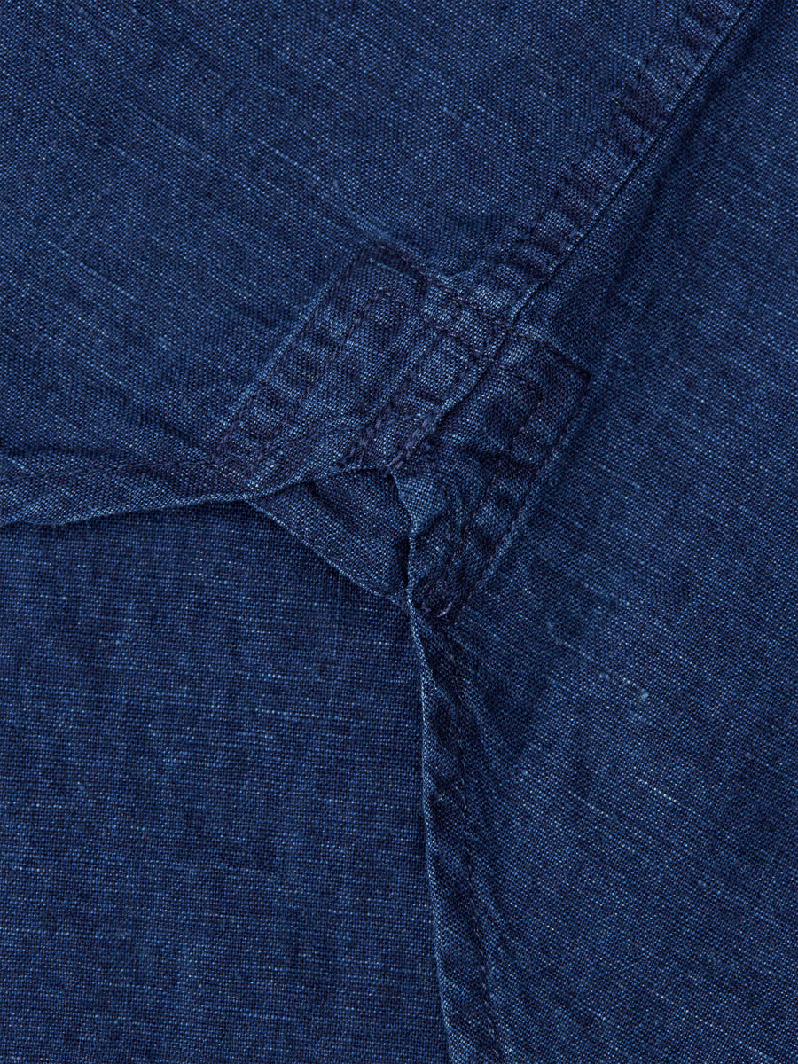 Clerkenwell Tab Shirt Rockwell Indigo Rinse