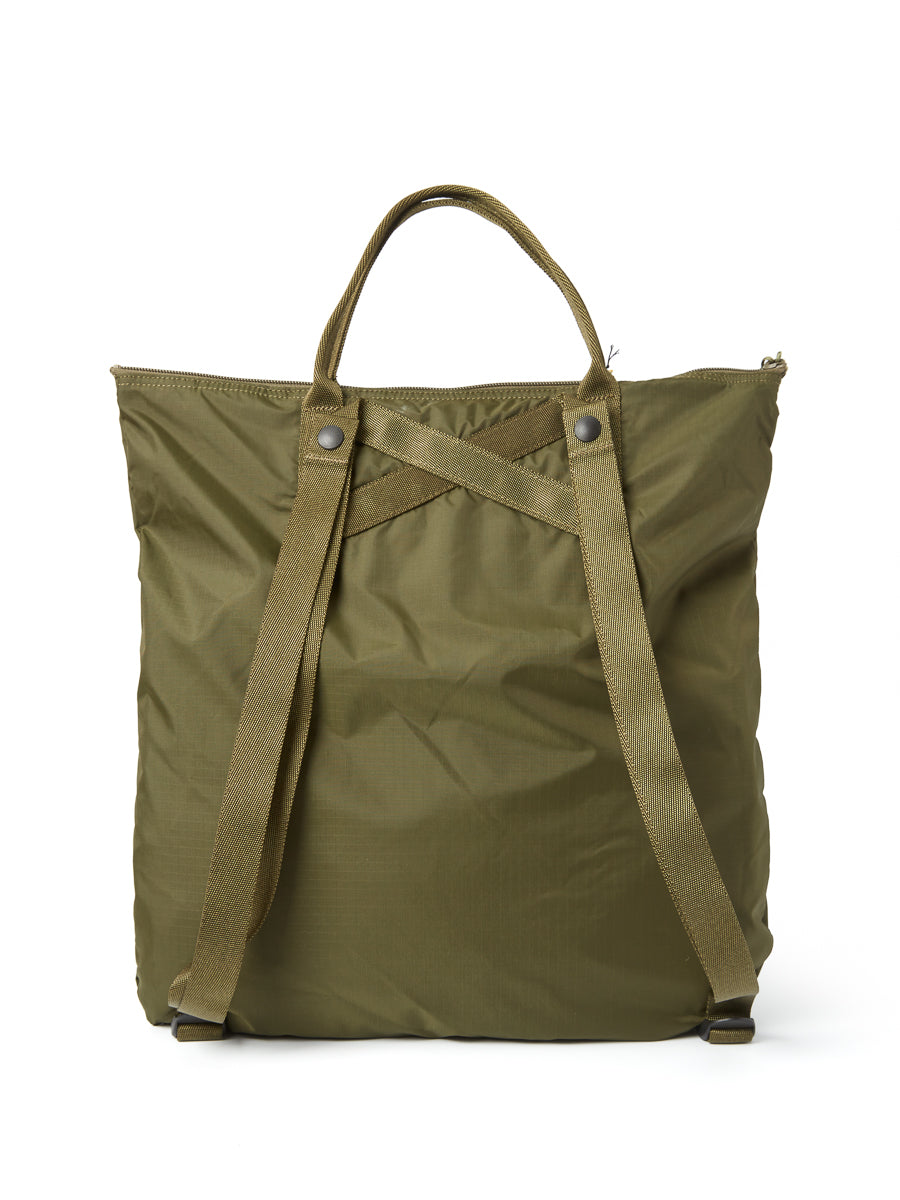 Porter Yoshida Co Flex 2 Way Tote Bag Olive Oliver Spencer