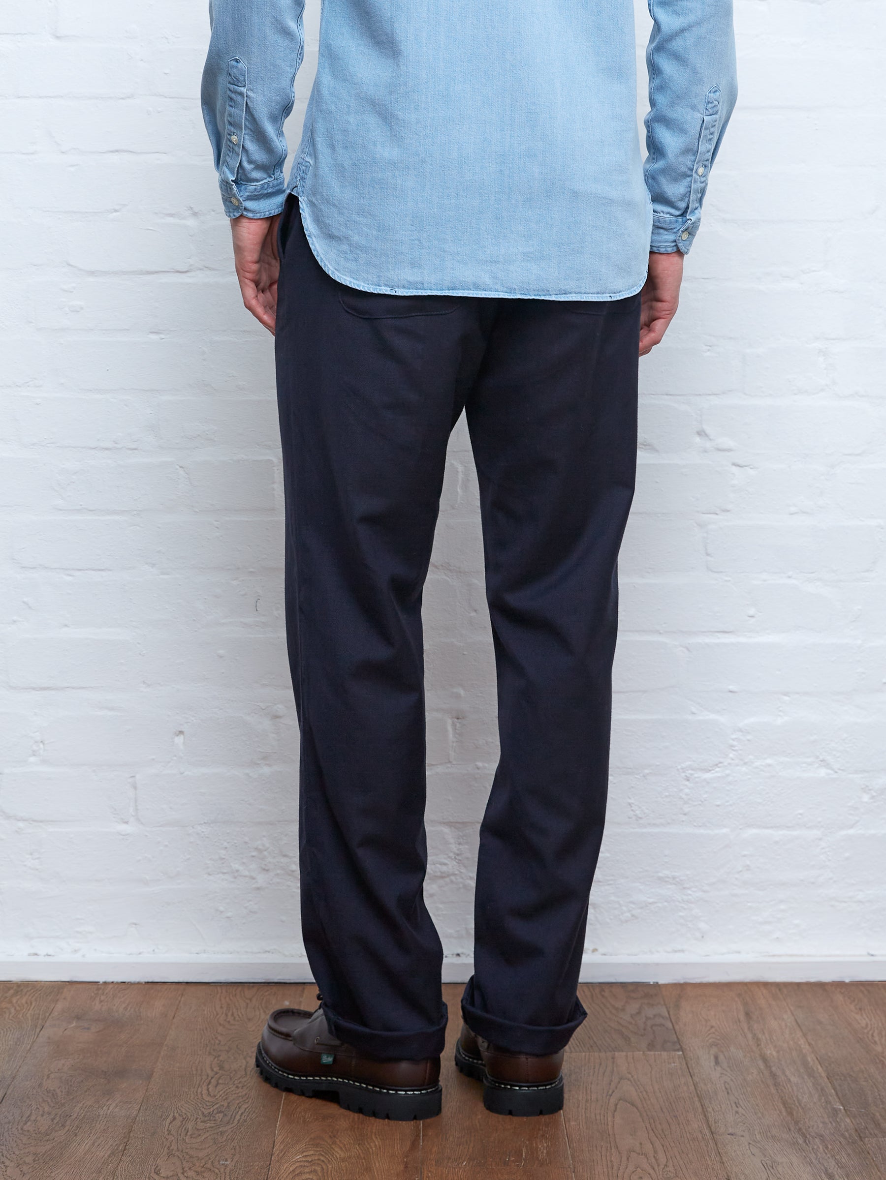 Drawstring Trousers Elvin Navy