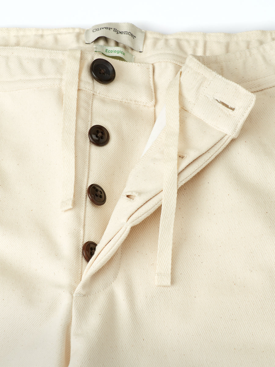 Drawstring Trousers Elsden Cream