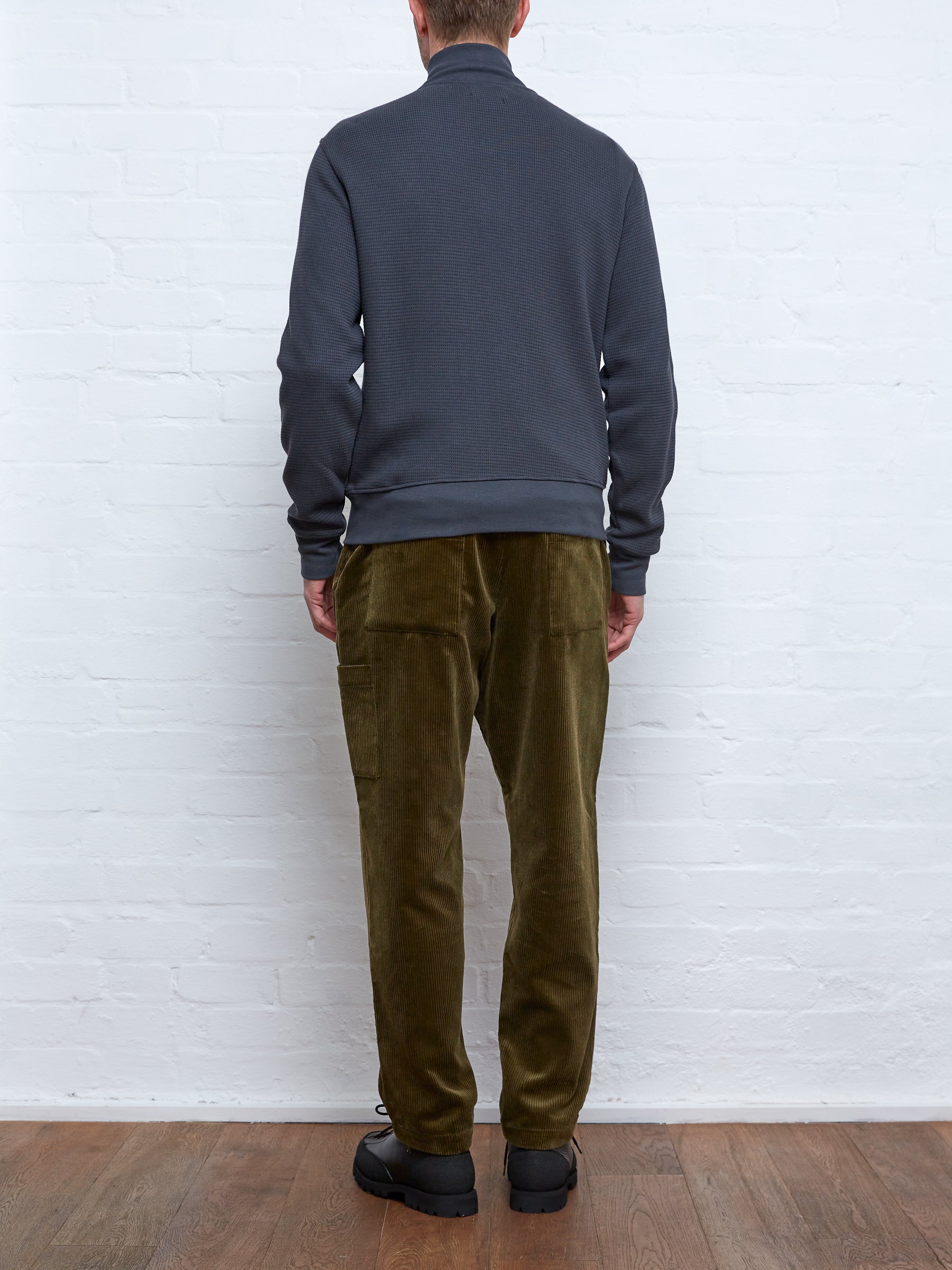 Judo Trousers Kingsley Cord Moss Green