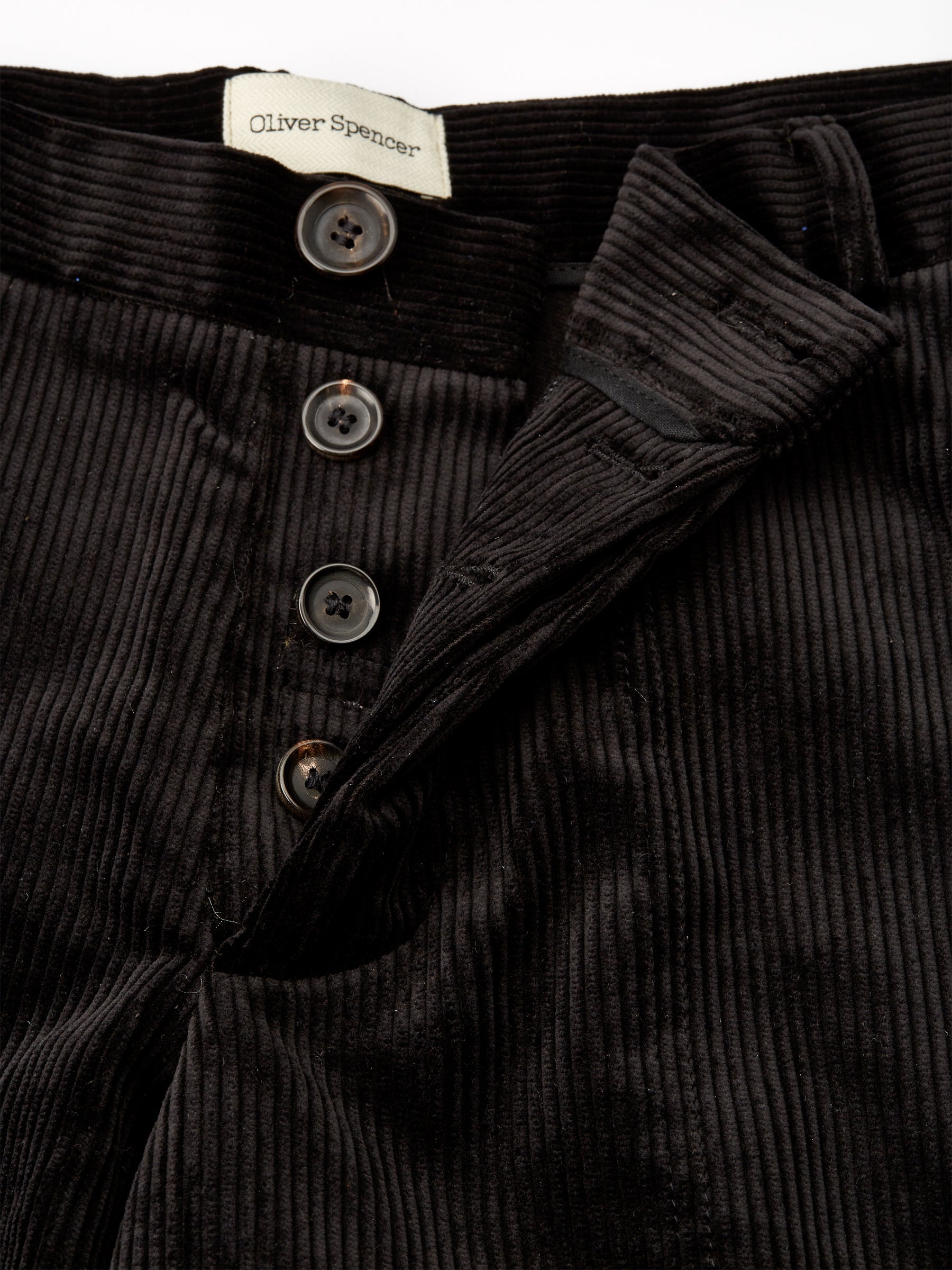 Judo Trousers Kingsley Cord Black