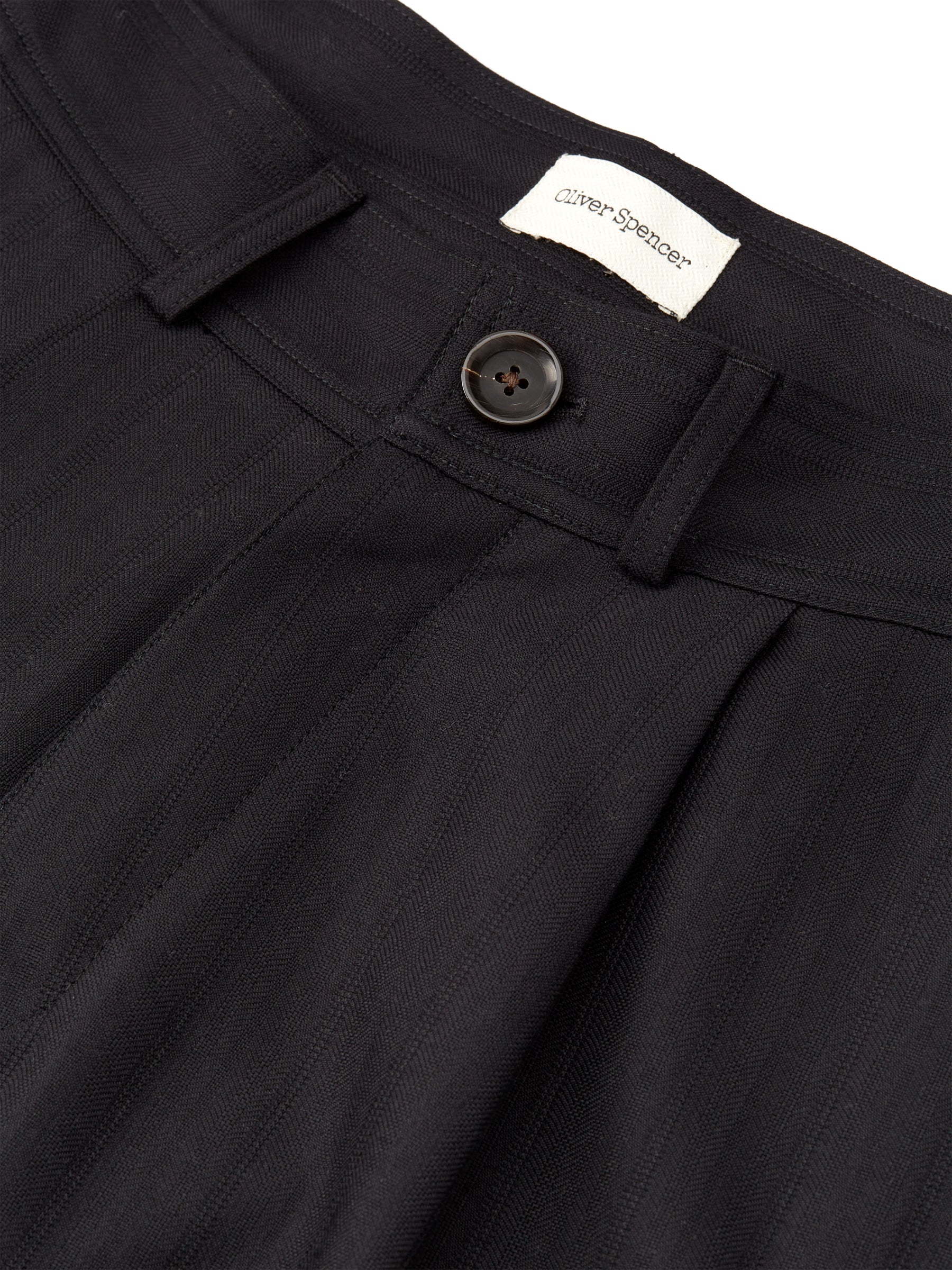 Pleated Trousers Fairview Black