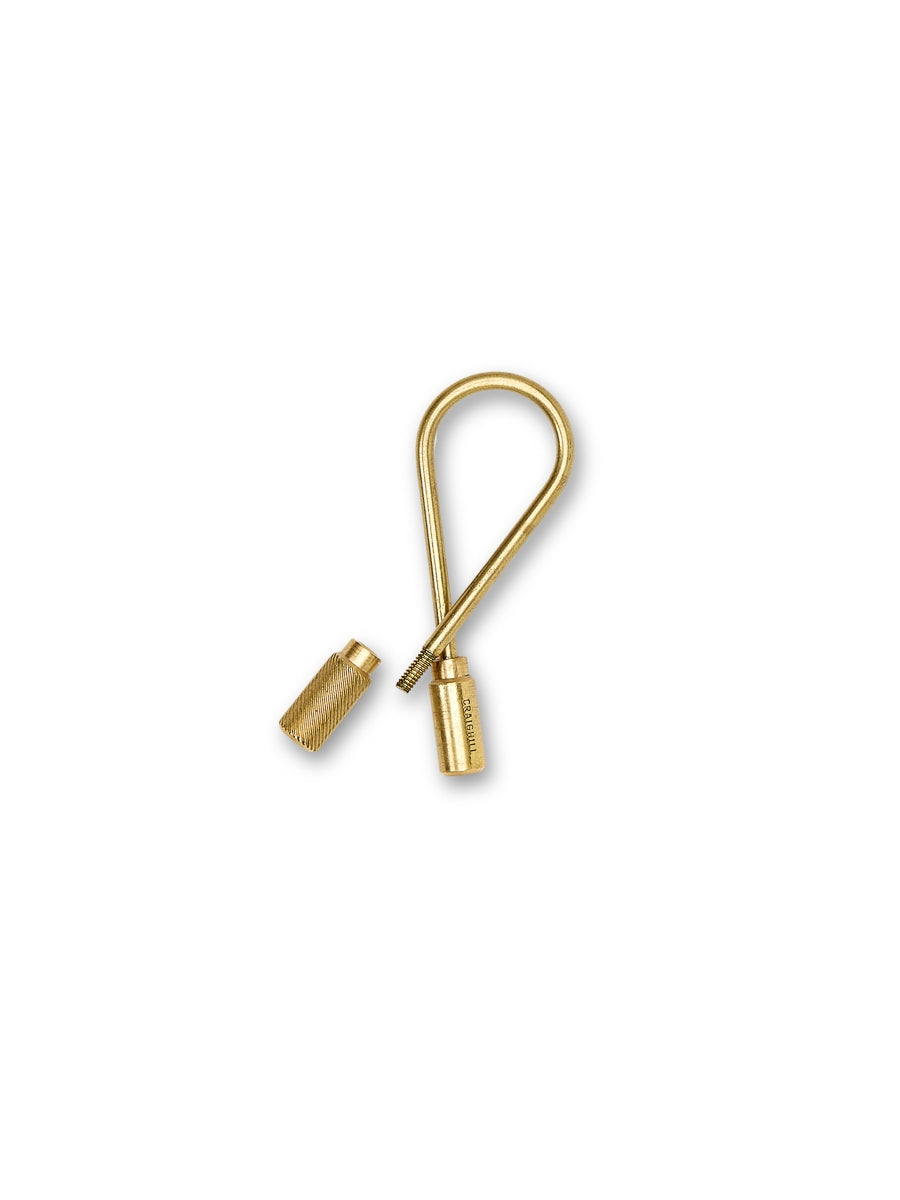 Craighill Brass Closed Helix Keyring