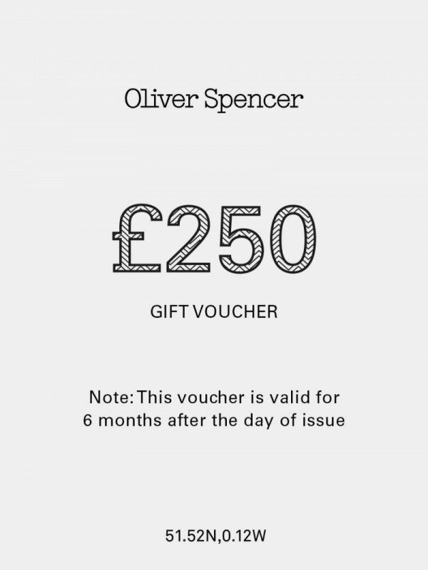 Oliver Spencer Gift Voucher