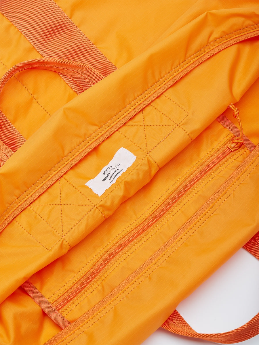 Porter-Yoshida &amp; Co 2-way Flex Duffle Bag Orange
