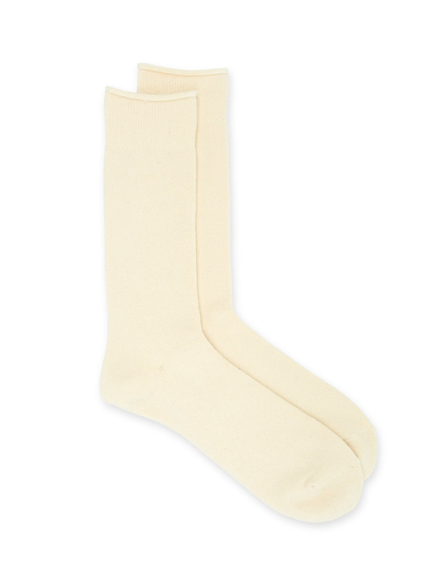 Ro To To Organic Cotton Daily 3 Pack Socks Ecru